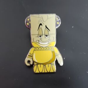 2013 Disney Parks Vinylmation Enamel Pin – Lumière – Pre-Owned